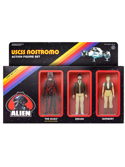 Alien - USCSS Nostromo Pack C 3-Pack - ReAction 