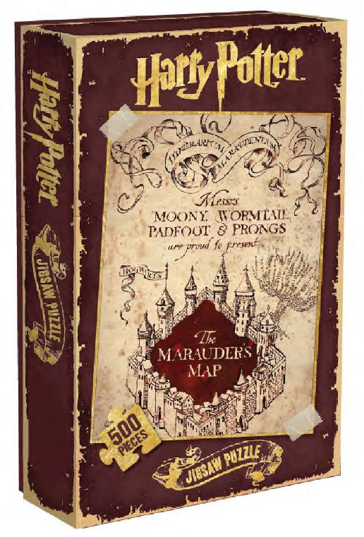 Läs mer om Harry Potter - Jigsaw Puzzle Marauders Map