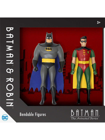 Batman The Animated Series - Bendable Figures 2-Pack - 14 cm