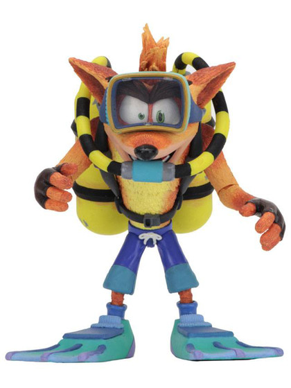 Crash Bandicoot - Scuba Crash Deluxe Action Figure