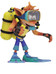 Crash Bandicoot - Scuba Crash Deluxe Action Figure