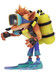 Crash Bandicoot - Scuba Crash Deluxe Action Figure