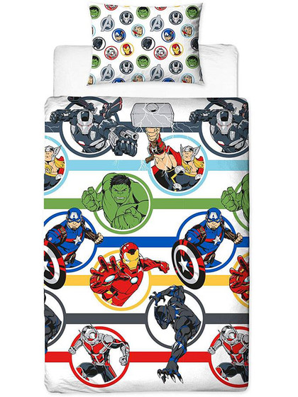 Marvel - Duvet Set Reversible Avengers - 135 x 200 cm 