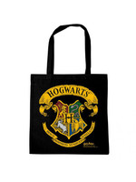 Harry Potter - Hogwarts Logo Black Tote Bag