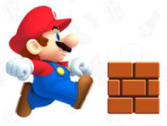 World of Nintendo - Chibi Mario with Brick