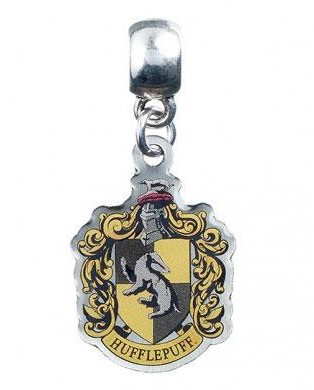 Harry Potter - Hufflepuff Crest Charm (silver plated)