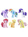 My Little Pony - Meet the Mane 6 Ponies Collection