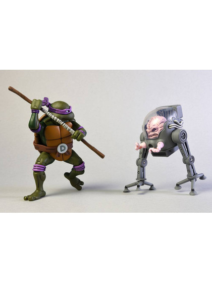 Turtles - Donatello vs Krang in Bubble Walker 2-Pack