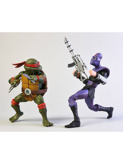  Turtles - Raphael vs Foot Soldier 2-Pack