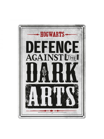 Harry Potter - Dark Arts Tin Sign - 21 x 15 cm