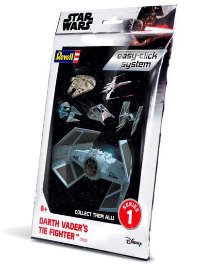 Star Wars - Level 2 Easy-Click Snap Model Kit Darth Vader TIE Fighter