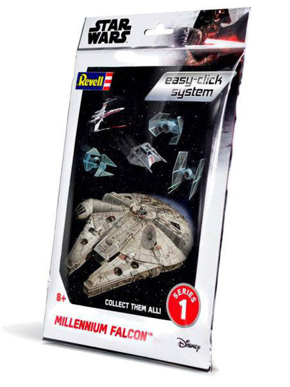 Star Wars - Level 2 Easy-Click Snap Model Kit Millenium Falcon