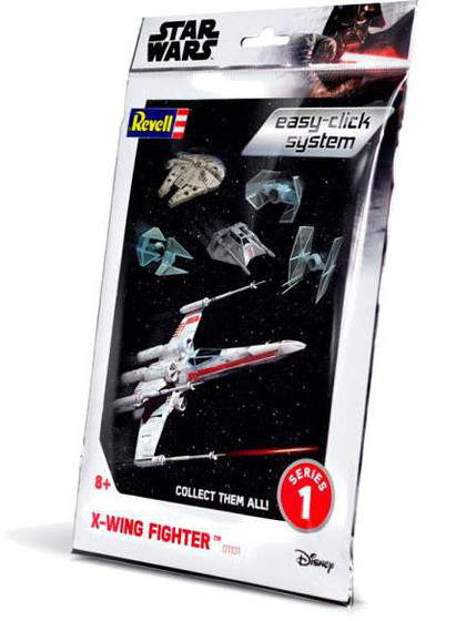 Star Wars - Level 2 Easy-Click Snap Model Kit X-Wing Fighter