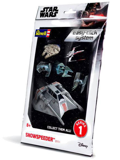 Star Wars - Level 2 Easy-Click Snap Model Kit Snowspeeder