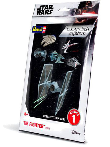 Star Wars - Level 2 Easy-Click Snap Model Kit TIE Fighter