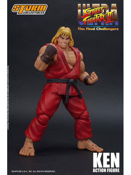 Ultra Street Fighter II: The Final Challengers - Ken Storm Collectibles - 1/12