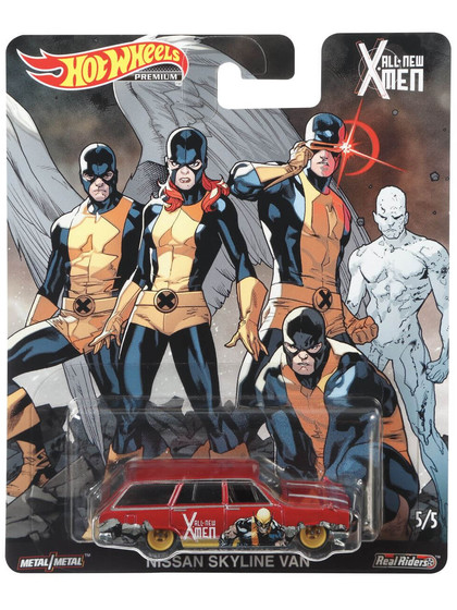 Hot Wheels Pop Culture X-Men - Nissan Skyline Van