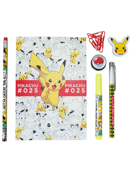Pokemon - 7-Piece Stationery Set