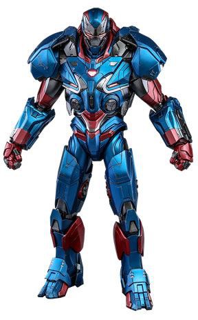 Läs mer om Avengers: Endgame - Diecast Iron Patriot MMS - 1/6