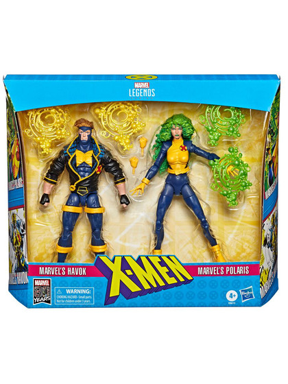  Marvel Legends 80th Anniversary - X-Men Havok & Polaris 2-Pack