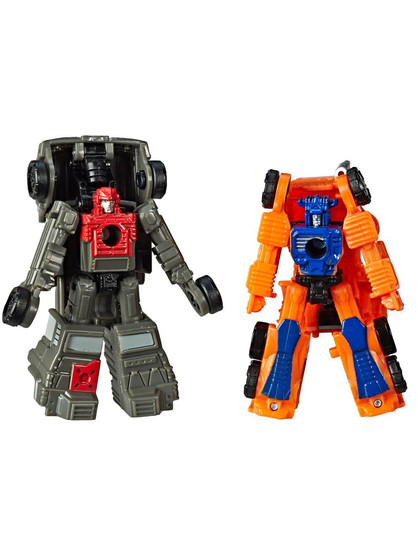 Transformers Siege War for Cybertron - Powertrain & Highjump Micromaster