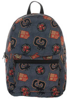 Harry Potter - Gryffindor Patches Backpack