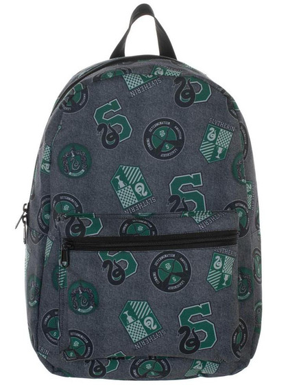Harry Potter - Slytherin Patches Backpack