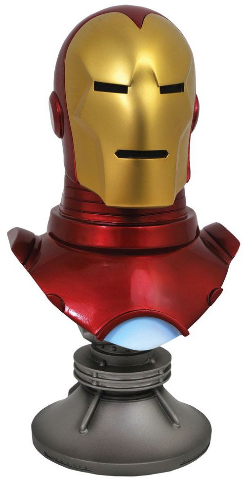 Läs mer om Marvel Comics - Iron Man Legends in 3D Bust - 1/2