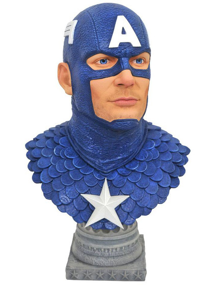 Marvel - Captain America Legends in 3D Bust - 1/2