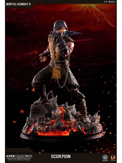 Mortal Kombat X - Scorpion Statue - 1/4
