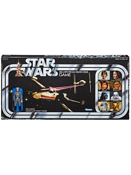 Star Wars The Retro Collection - Grand Moff Tarkin & Escape From Death Star Board Game