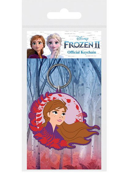 Frozen 2 - Anna Rubber Keychain