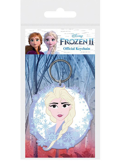 Frozen 2 - Elsa Rubber Keychain