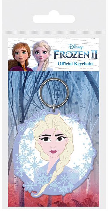 Frozen 2 - Elsa Rubber Keychain
