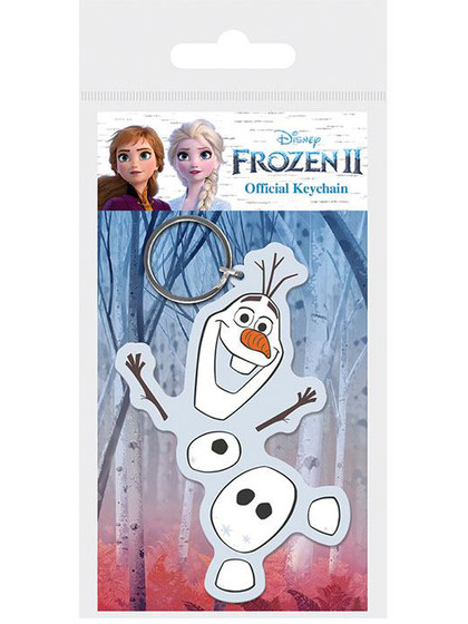 Frozen 2 - Olaf Rubber Keychain