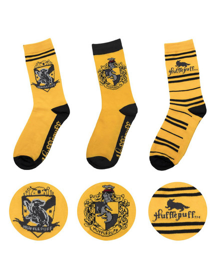 Harry Potter - Socks 3-Pack Hufflepuff