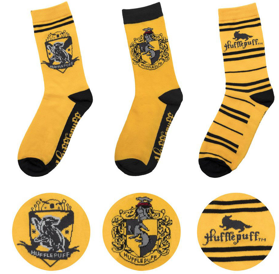 Läs mer om Harry Potter - Socks 3-Pack Hufflepuff