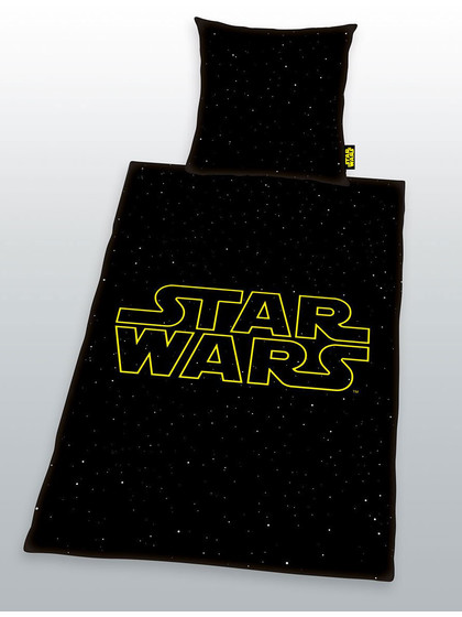 Star Wars - Logo Galaxy Duvet Set - 135 x 200 cm