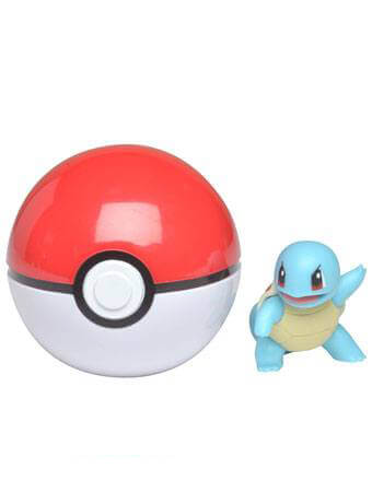 Pokemon - Clip 'N' Go Pokeball - Squirtle