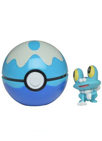 Pokemon - Clip 'N' Go Dive Ball - Froakie