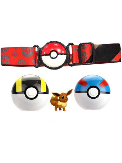 Pokemon - Clip 'N' Go Pokeball Belt Eevee