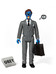 They Live - Male Ghoul Retro Action Figure