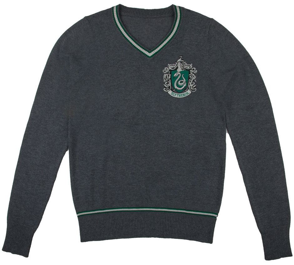 Läs mer om Harry Potter - Knitted Sweater Slytherin