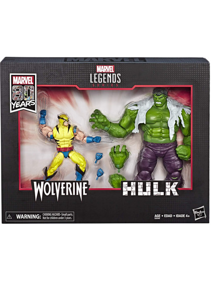 Marvel Legends - 80th Anniversary Hulk and Wolverine