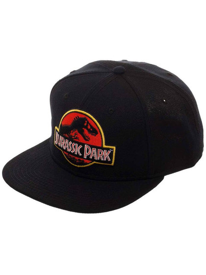 Jurassic Park - Logo Black Snapback Cap