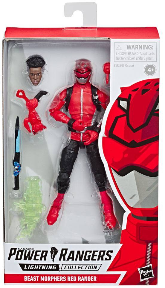 Läs mer om Power Rangers Lightning Collection - Beast Morphers Red Ranger