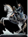 Lord of the Rings - Arwen & Frodo on Asfaloth Statue - 1/6