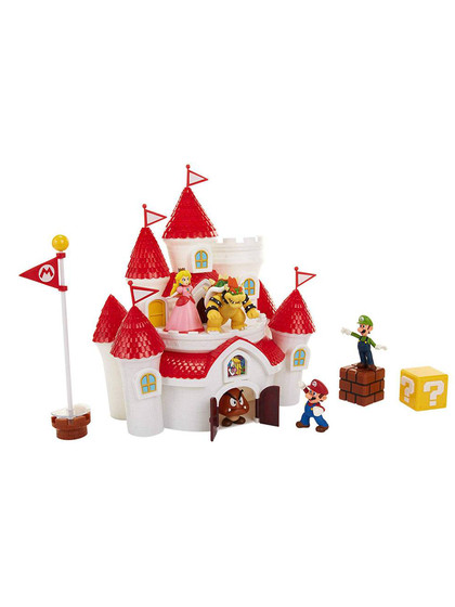 World of Nintendo - Super Mario Mushroom Kingdom Castle Deluxe Playset