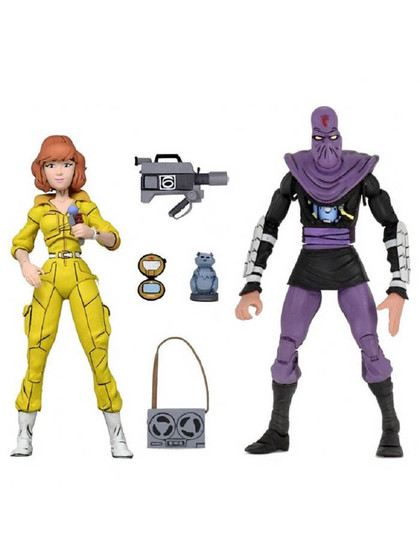 Turtles - April O'Neil & Foot Soldier 2-pack