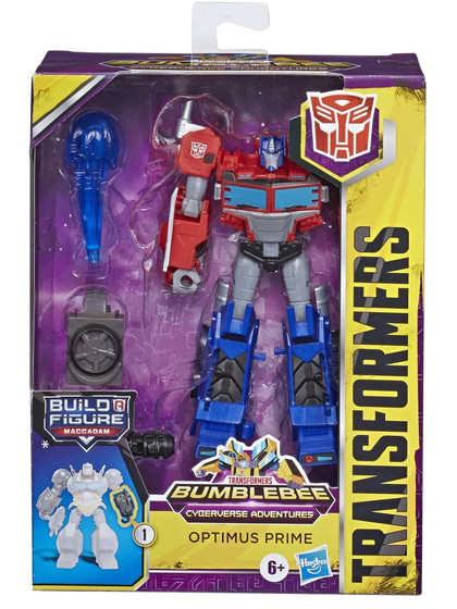 Transformers Cyberverse - Optimus Prime Deluxe Class (Maccadam BaF)